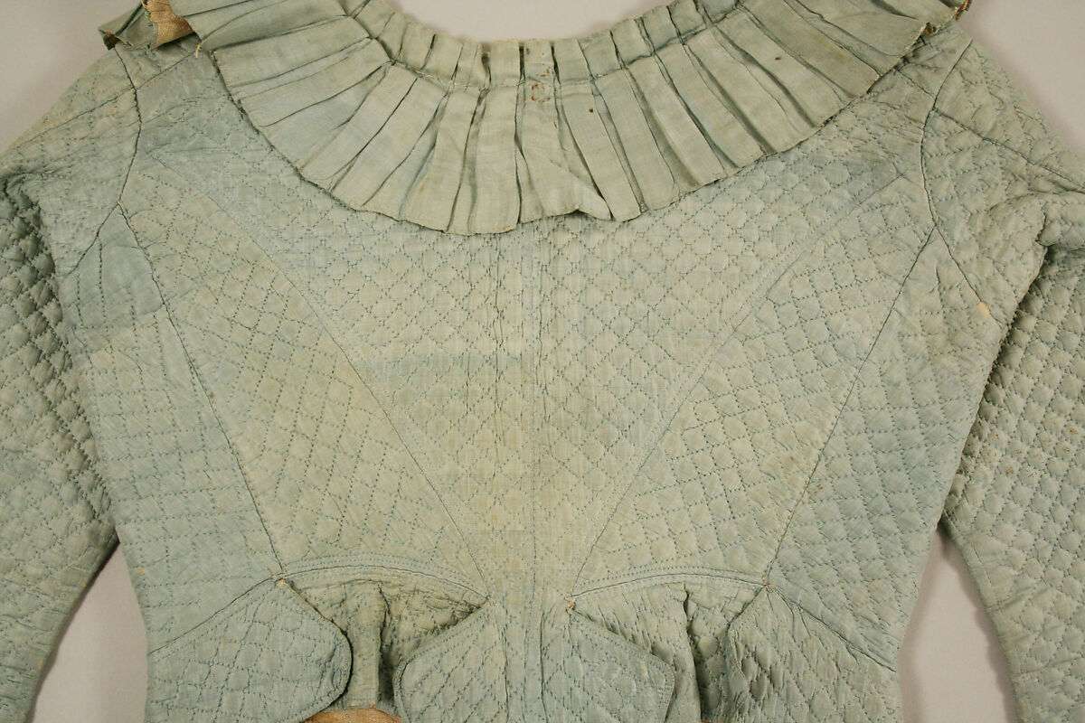 Spencer, silk, probably French