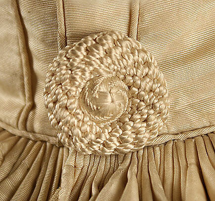 Wedding ensemble, silk, European