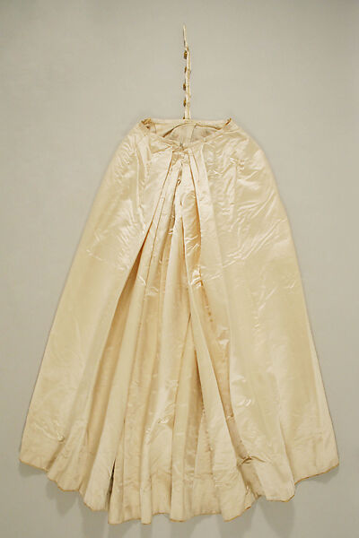 Court ensemble, silk, gold, Russian