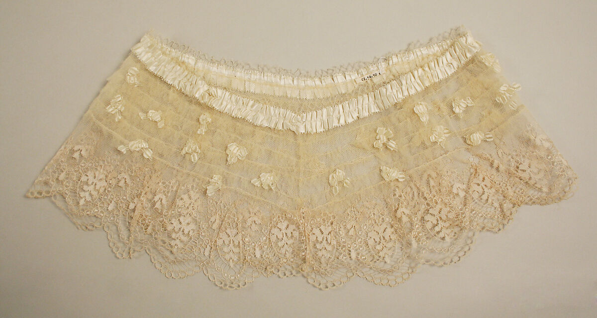 Wedding ensemble, silk, American