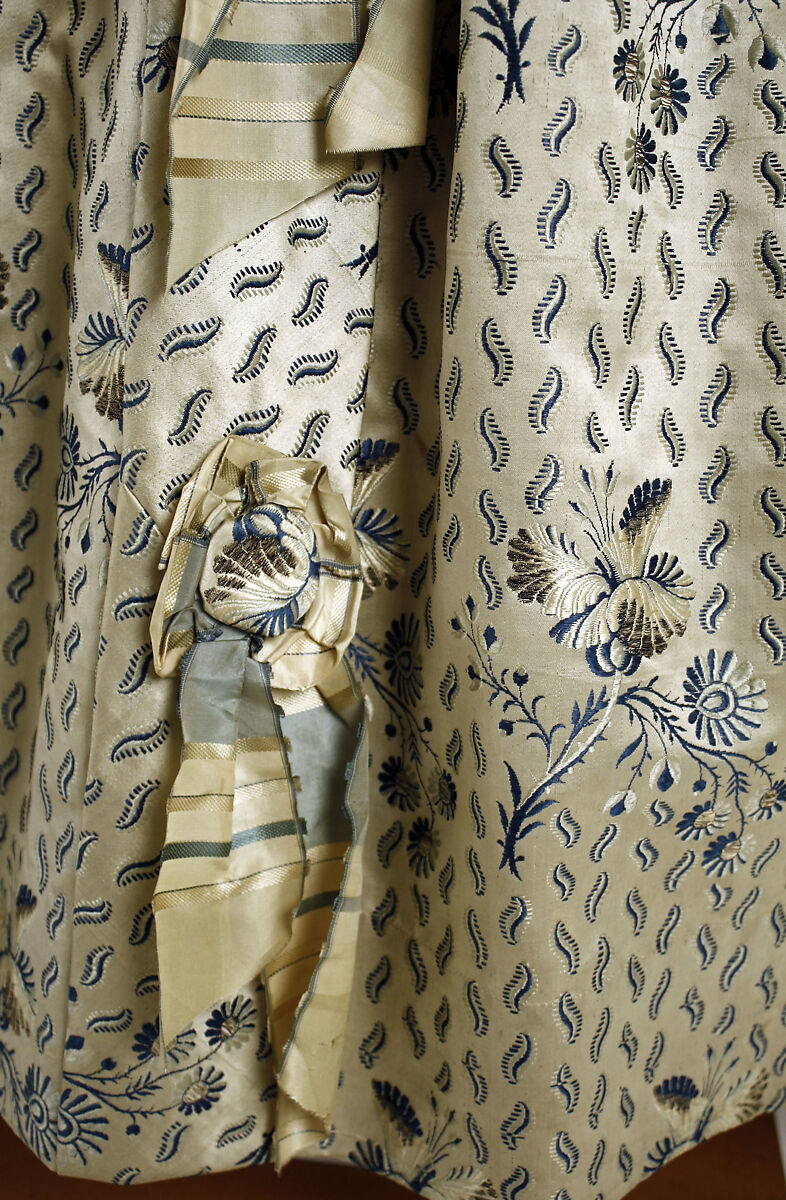 Dress, silk, French