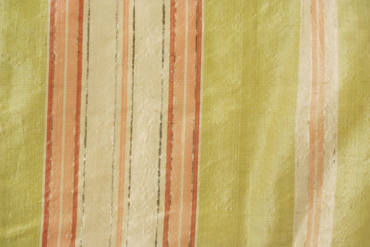 Bodice, silk, American or European