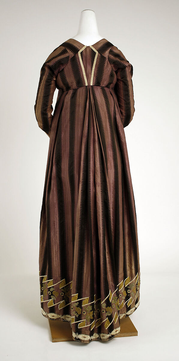 Dress, silk, metal, Spanish