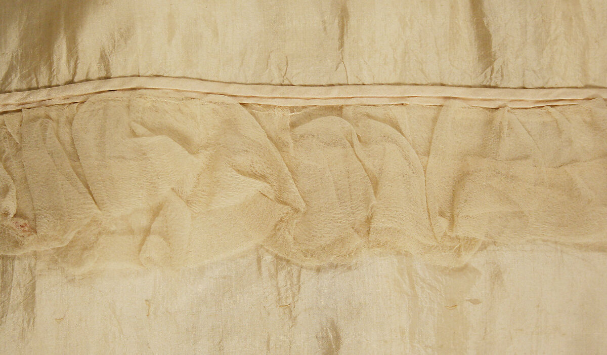 Dress, silk, American or European