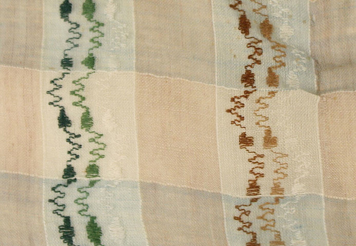 Afternoon dress, cotton, American