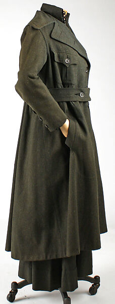 Uniform, (a–f) wool
(g, h) silk, American