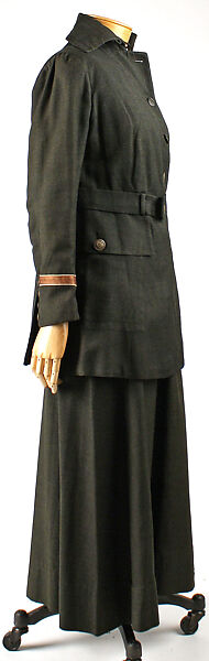 Uniform, (a–f) wool
(g, h) silk, American