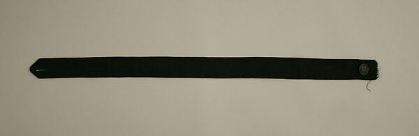 Uniform, (a–f) wool
(g, h) silk, American