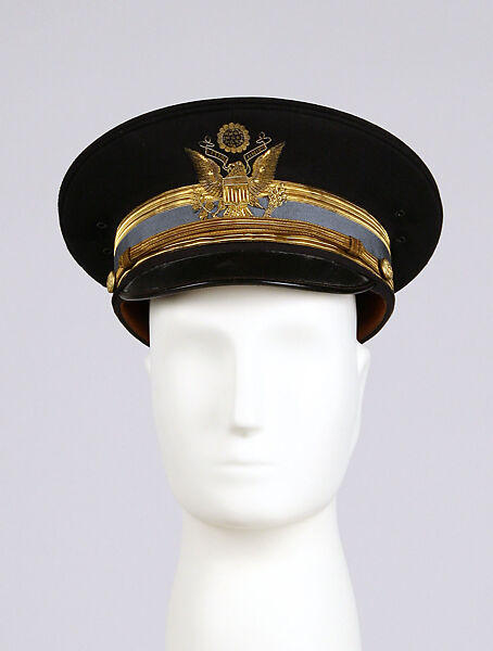 Military uniform, (a), (b) wool
(c) wool, leather, metal thread
(d) leather, metal thread
(e), ( f) medium unknown
(g) metal thread, American