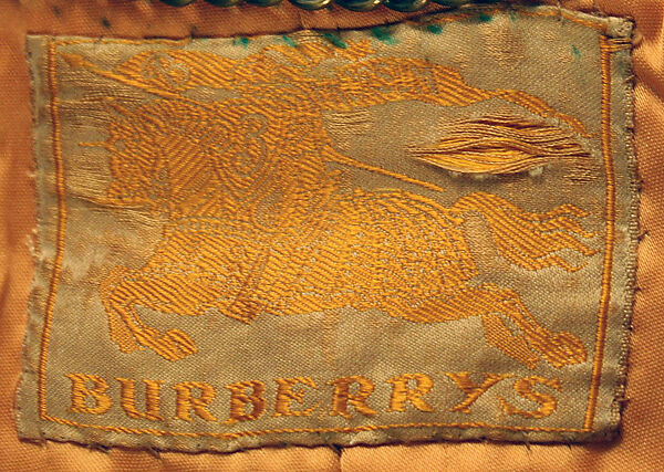 Overcoat, Burberry (British, founded 1856), wool, British