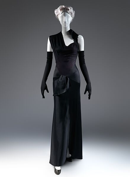 Evening dress, Charles James (American, born Great Britain, 1906–1978), silk, American 