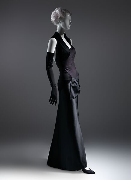 Evening dress, Charles James (American, born Great Britain, 1906–1978), silk, American