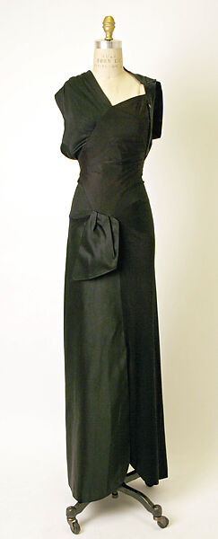 Evening dress, Charles James (American, born Great Britain, 1906–1978), silk, American