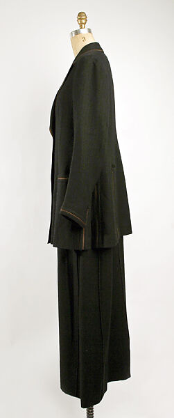 Suit, wool, American