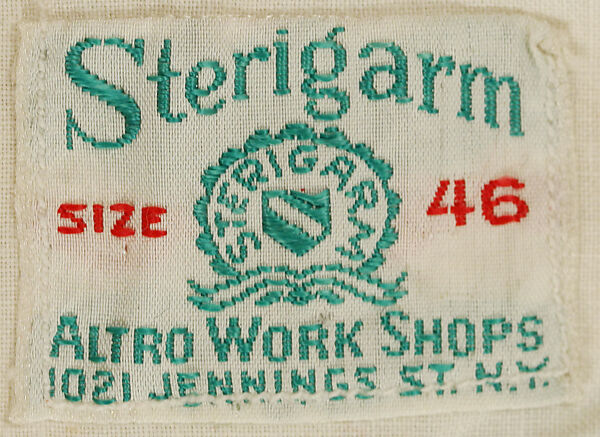 Uniform, cotton, American