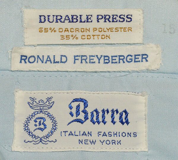 Shirt, cotton, American