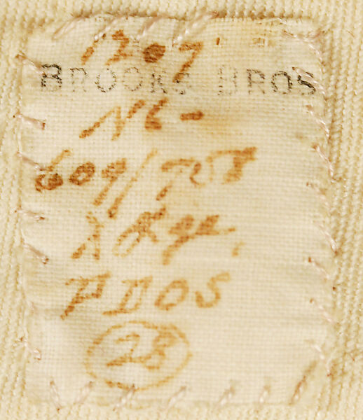 Lounge suit, Brooks Brothers (American, founded 1818), wool, silk, American