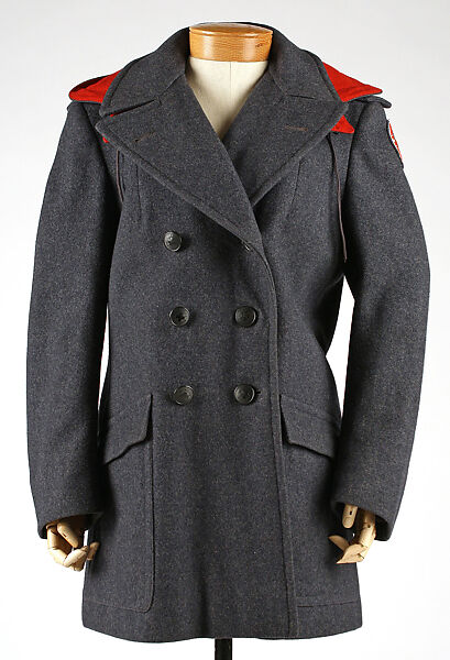 Coat, Lida Brown Vogel, wool, British 