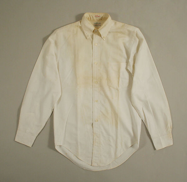 Shirt, Lord &amp; Taylor (American, founded 1826), cotton, American 