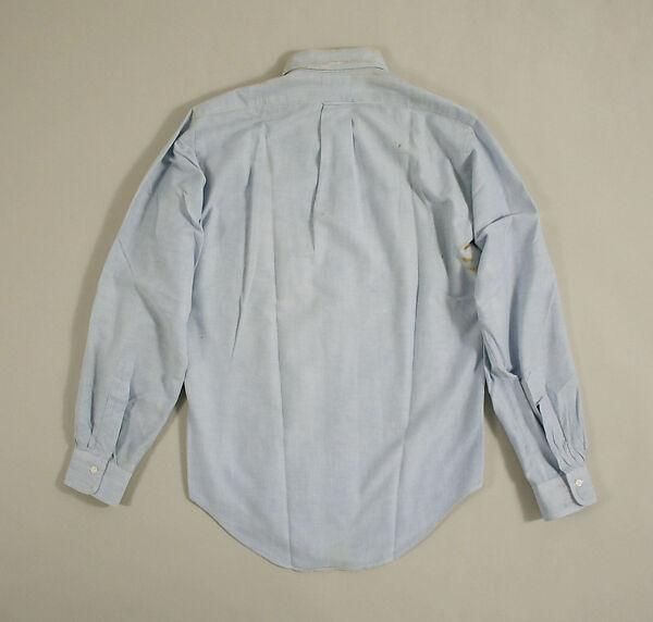 Shirt, Lord &amp; Taylor (American, founded 1826), cotton, American