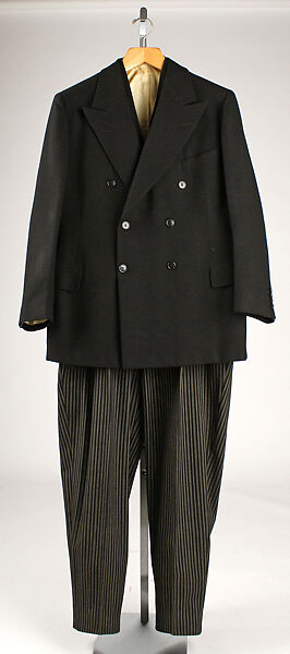 Morning suit, Sarno &amp; Son (American, founded 1940), wool, American 