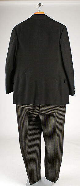 Morning suit, Sarno &amp; Son (American, founded 1940), wool, American