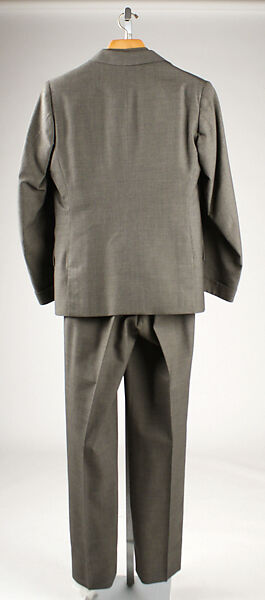 Suit, silk, wool, British