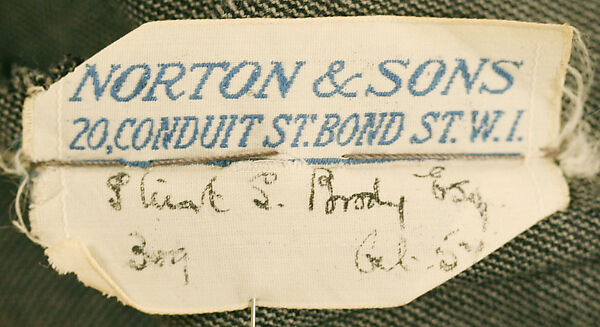 Suit, silk, wool, British