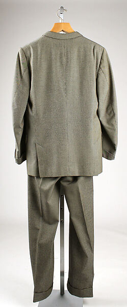 Suit, wool, British
