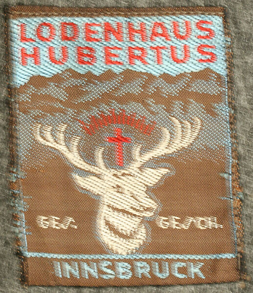 Overcoat, wool, Austrian
