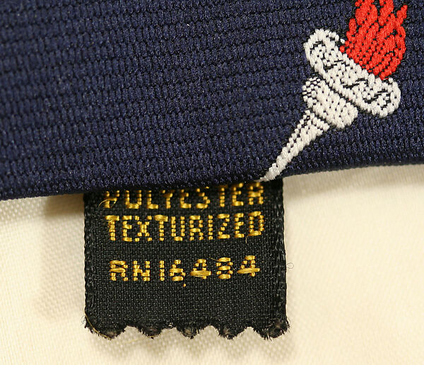Uniform accessory set, polyester, cotton, plastic, leather, American