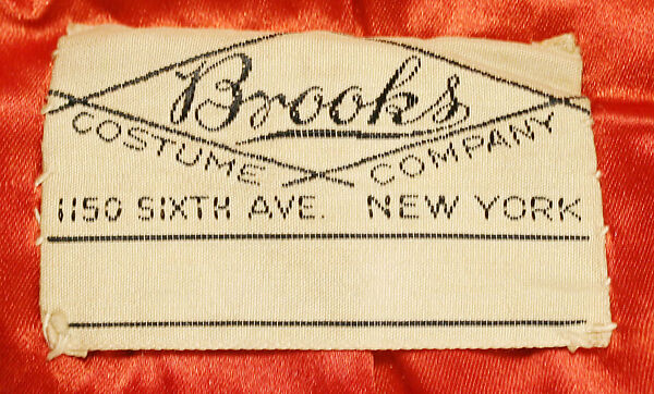 Dressing gown, Brooks Costume Company (American), silk, cotton, metallic thread, American