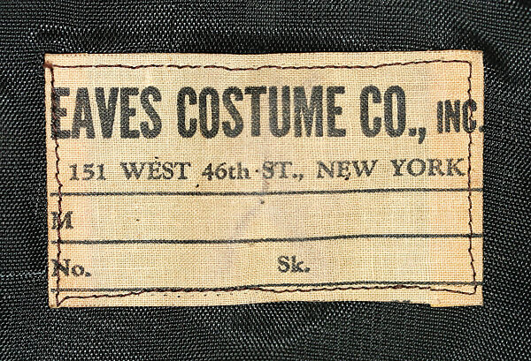 Dressing gown, Brooks Costume Company (American), silk, cotton, metallic thread, American