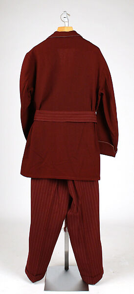 Lounge suit, wool, silk, American