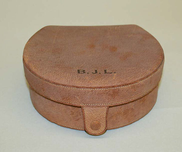 Ensemble, wool, cotton, silk, linen, leather, fur, metal, American