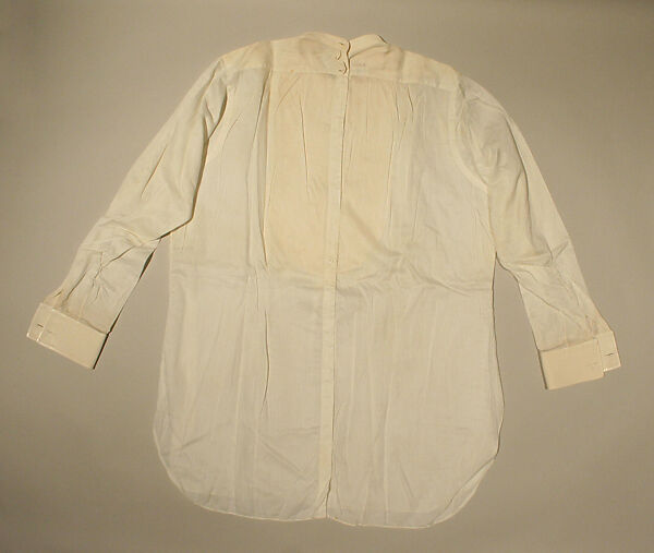 Ensemble, wool, cotton, silk, linen, leather, fur, metal, American