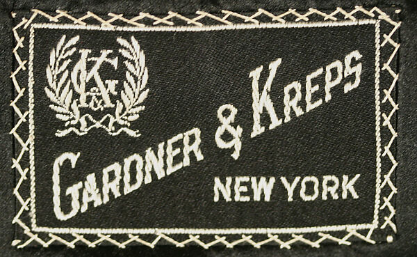 Ensemble, wool, cotton, silk, linen, leather, fur, metal, American