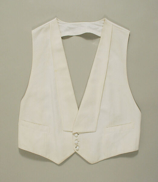 Ensemble, wool, cotton, silk, linen, leather, fur, metal, American