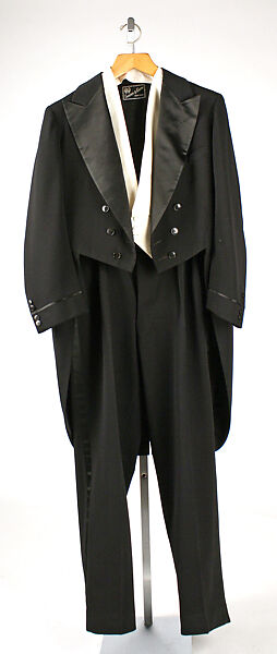 Ensemble, wool, cotton, silk, linen, leather, fur, metal, American 