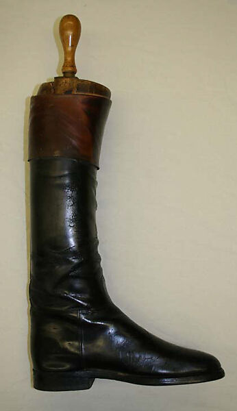 Hunting ensemble, (l) James Lock &amp; Co. Ltd (British, founded 1676), wool, cotton, leather, British