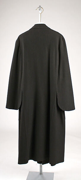 Opera coat, wool, silk, American