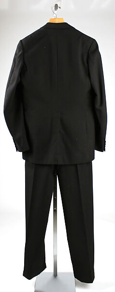 Tuxedo, wool, silk, American