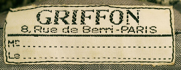 Jacket, Griffon, wool, French