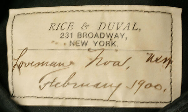 Frock coat, [no medium available], American