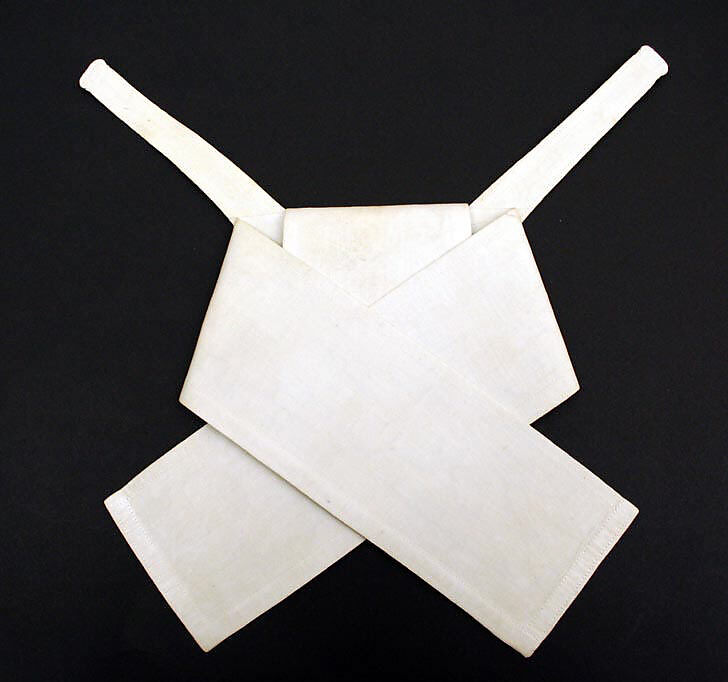 Hunting ensemble, (a, b) wool
(b) cotton
(c) linen, American