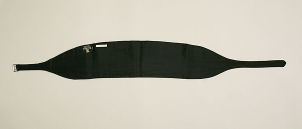 Evening suit, wool, silk, American