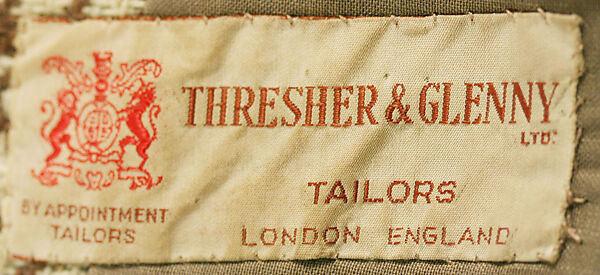 Suit, [no medium available], British