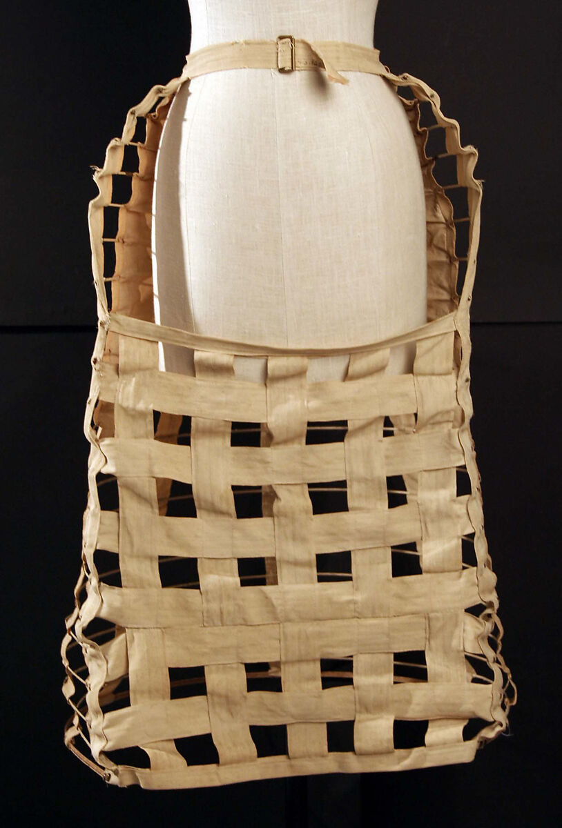 Cage crinoline, [no medium available], American or European