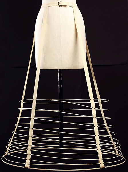 Cage crinoline, [no medium available], American or European