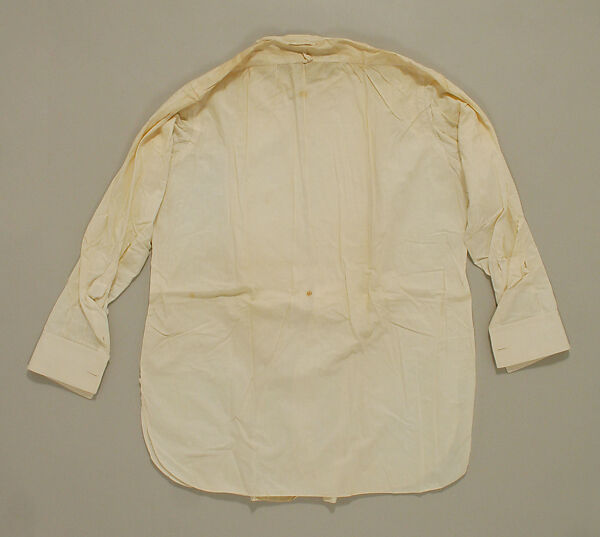Shirt, Budd (American, founded 1860), cotton, American